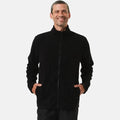 CHEMAV SAMPS #5432 Mens Outdoor Polar Fleece Jacket-Black